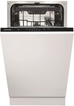 Посудомийна машина Gorenje вбудовувана, 11компл., A++, 45см, 3й кошик, білий GV520E10 фото