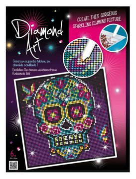 Набор для творчества Sequin Art DIAMOND ART Skull New SA1611 - Уцінка SA1611 фото