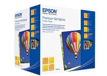 Папір Epson 100mmx150mm Premium Semiglossy Photo Paper, 500арк. C13S042200 C13S042200 фото