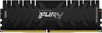 Пам'ять ПК Kingston DDR4 64GB KIT (32GBx2) 3600 FURY Renegade Black (KF436C18RBK2/64) KF436C18RBK2/64 фото