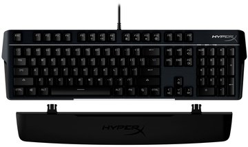 Клавіатура HyperX Alloy MKW100 TTC Red USB RGB ENG/RU, Black (4P5E1AX) 4P5E1AX фото