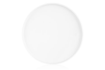 Тарілка обідня Ardesto Trento, 26,5 см, біла, кераміка AR2926T фото