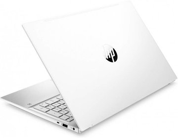 Ноутбук HP Pavilion 15-eh1052ua 15.6" FHD IPS AG, AMD R5 5500U, 12GB, F512GB, UMA, DOS, білий - Уцінка 422K8EA фото