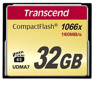 Карта пам'яті Transcend CF 32GB 1066X (TS32GCF1000) TS32GCF1000 фото