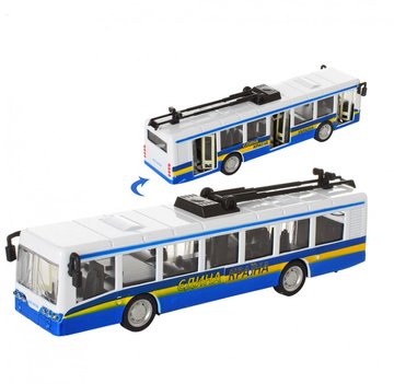 Дитячий іграшковий тролейбус інерційний (AS-2438(Blue)) AS-2438(Blue) фото