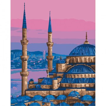 Картина за номерами "Блакитна мечеть. Стамбул" Art Craft 11225-AC 40х50 см 11225-AC фото