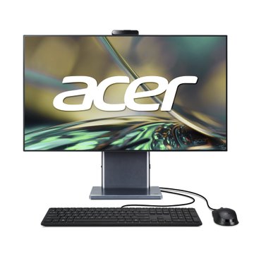 Персональний комп'ютер моноблок Acer Aspire S27-1755 27" QHD, Intel i5-1240P, 16GB, F512GB, UMA, WiFi, кл+м, Lin, чорний DQ.BKDME.002 фото