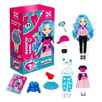 Игра настольная "Магнитная одевалка" Vladi Toys (VT3210-12) VT3210-12 фото