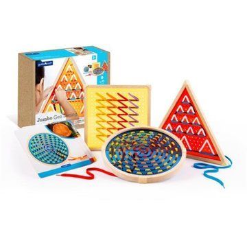Шнуровка Guidecraft Manipulatives Большие фигуры (G6804) G6804 фото