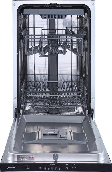 Посудомийна машина Gorenje вбудовувана, 11компл., A++, 45см, 3й кошик, білий (GV520E10) GV520E10 фото