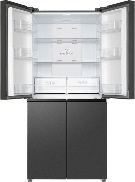 Холодильник TCL SBS, 185х84х68, холод.відд.-301л, мороз.відд.-169л, 4 дв., A+, NF, нерж (RP470CSF0) RP470CSF0 фото