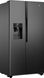 Холодильник Gorenje SBS, 179x68x91см, 2 дв., Х- 368л, М- 167л, A++, NF Plus, Інвертор, диспенсер, Дисплей, чорний (NRS9EVB)