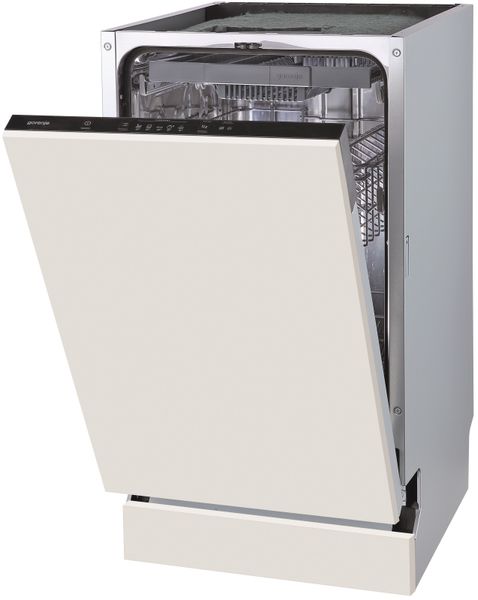Посудомийна машина Gorenje вбудовувана, 11компл., A++, 45см, 3й кошик, білий (GV520E10) GV520E10 фото