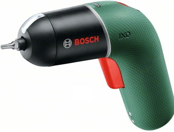 Викрутка акумуляторна Bosch IXO VI full,3.6В 1х1.5Аг, 4.5Нм, 10 біт, 2 насадки, кейс, 0.34кг (0.603.9C7.122) 0.603.9C7.122 фото