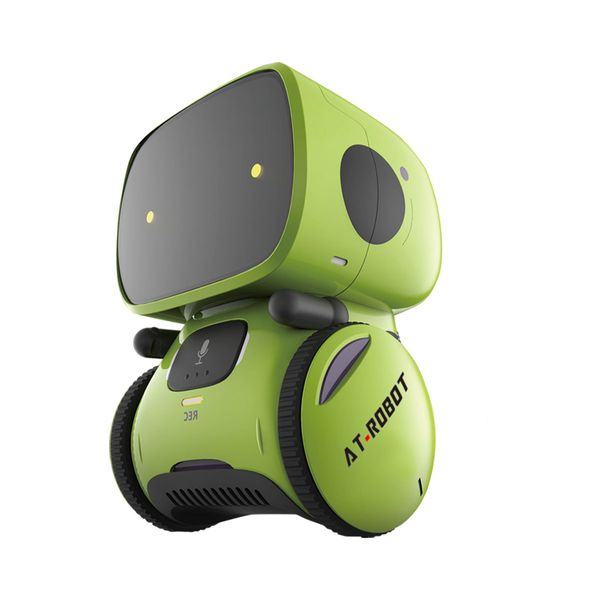 Інтерактивний робот з голосовим керуванням – AT-Rоbot (зелен., укр.) AT001-02-UKR - Уцінка 100003 фото