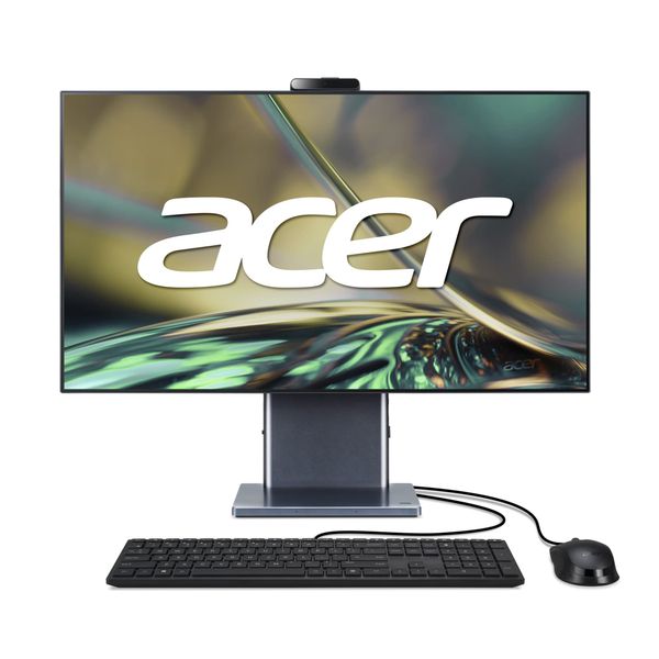 Персональный компьютер моноблок Acer Aspire S27-1755 27" QHD, Intel i5-1240P, 16GB, F512GB, UMA, WiFi, кл+м, Lin, черный DQ.BKDME.002 фото