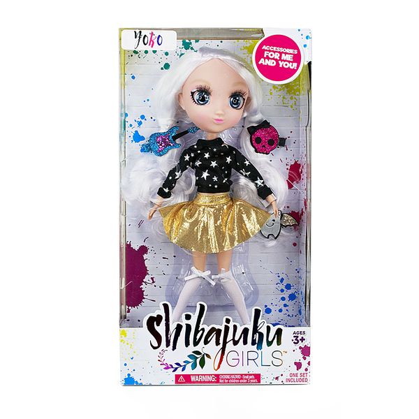 Кукла SHIBAJUKU S4 - ЙОКО (33 cm, 6 точек артикуляции, с аксессуарами) HUN8527 фото