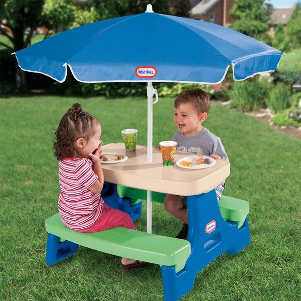 Столик для пікніку серії "Easy Store" - ЛІТО (з парасолею) 629952M фото