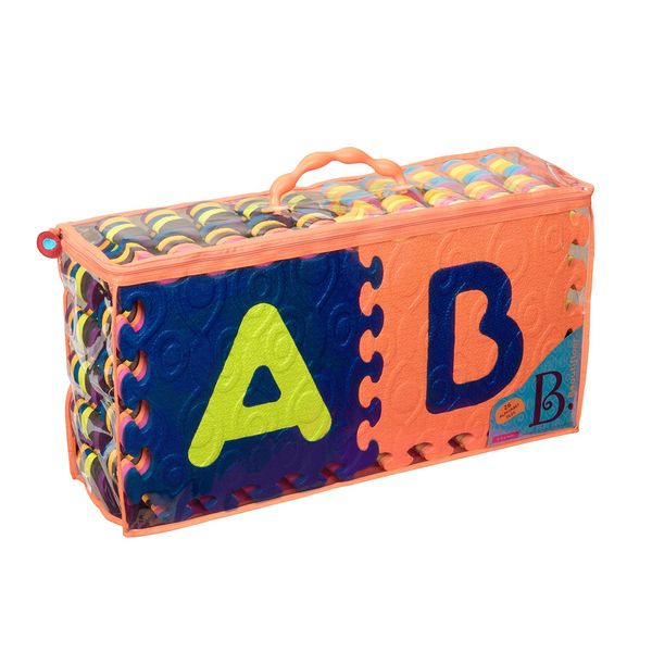 Дитячий розвиваючий килимок-пазл - ABC (140х140 см, 26 квадратів) BX1210Z фото