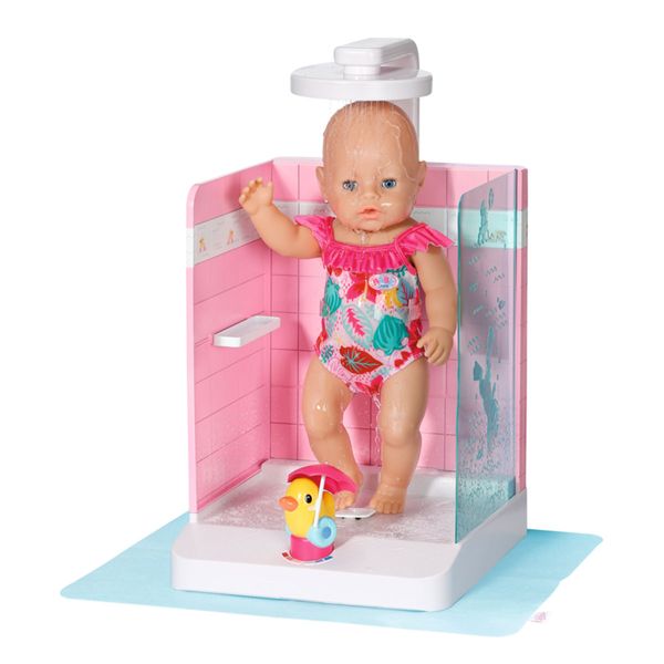 Автоматическая душевая кабинка для куклы BABY BORN - КУПАЕМСЯ С УТОЧКОЙ (830604) 830604 фото