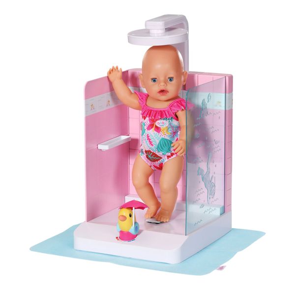 Автоматическая душевая кабинка для куклы BABY BORN - КУПАЕМСЯ С УТОЧКОЙ (830604) 830604 фото