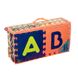 Детский развивающий коврик-пазл - ABC (140х140 см, 26 квадратов)
