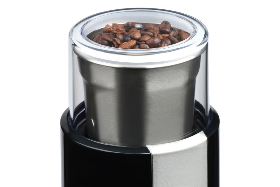 Кофемолка ARDESTO роторная , 200Вт, объем зерен-60г, пластик, нерж. сталь, черный (WCG-8301) WCG-8301 фото