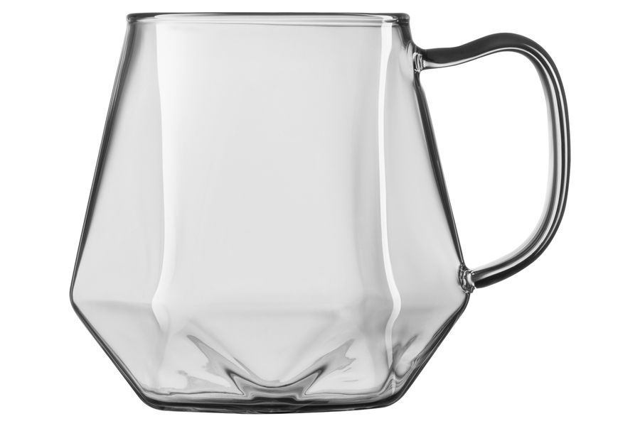 Набор чашек Ardesto Graphite, 300 мл, 2 ед., боросиликатное стекло (AR2630GR) AR2630GR фото