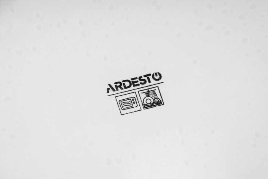 Тарілка обідня Ardesto Trento, 26,5 см, біла, кераміка (AR2926TW) AR2926T фото