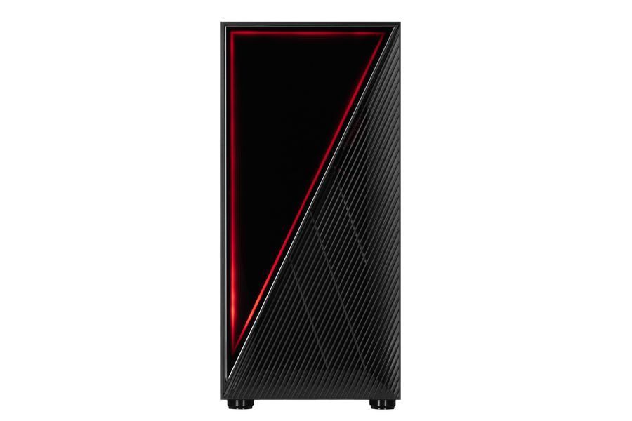 Корпус 2E Gaming Infinity G205А, без БП, 2xUSB 3.0, 1xUSB Type-C, 1x120mm ARGB, 2x120mm, ARGB strip, TG Side Panel, ATX, черный (2E-G205A) 2E-G205A фото