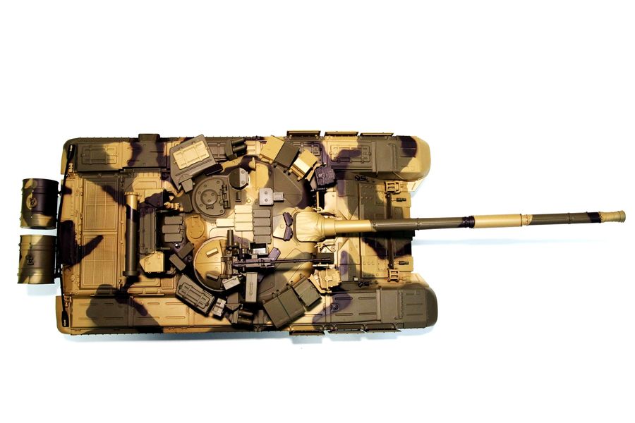 Танк на радиоуправлении 1:16 Heng Long T-90 с пневмопушкой и и/к боем (Upgrade) (HL3938-1Upg) HL3938-1Upg фото