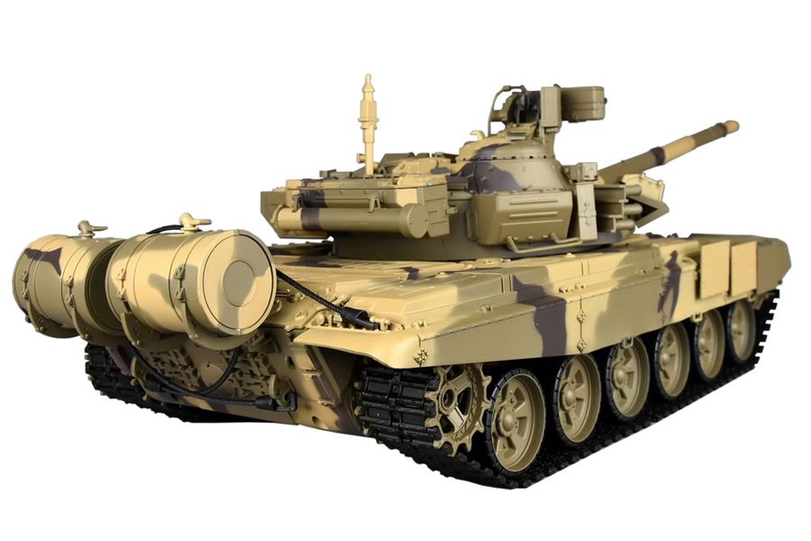 Танк р/к 1:16 Heng Long Т-90 з пневмогарматою та і/ч боєм (HL3938-1UPG) HL3938-1Upg фото