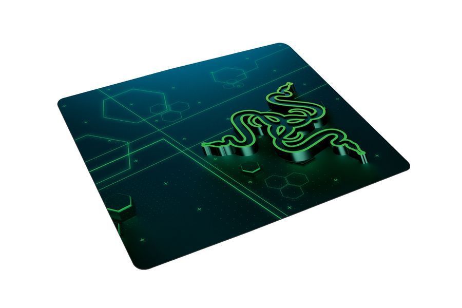 Игровая поверхность Razer Goliathus Mobile S (215x270x1.5мм), черно-зеленый (RZ02-01820200-R3M1) RZ02-01820200-R3M1 фото
