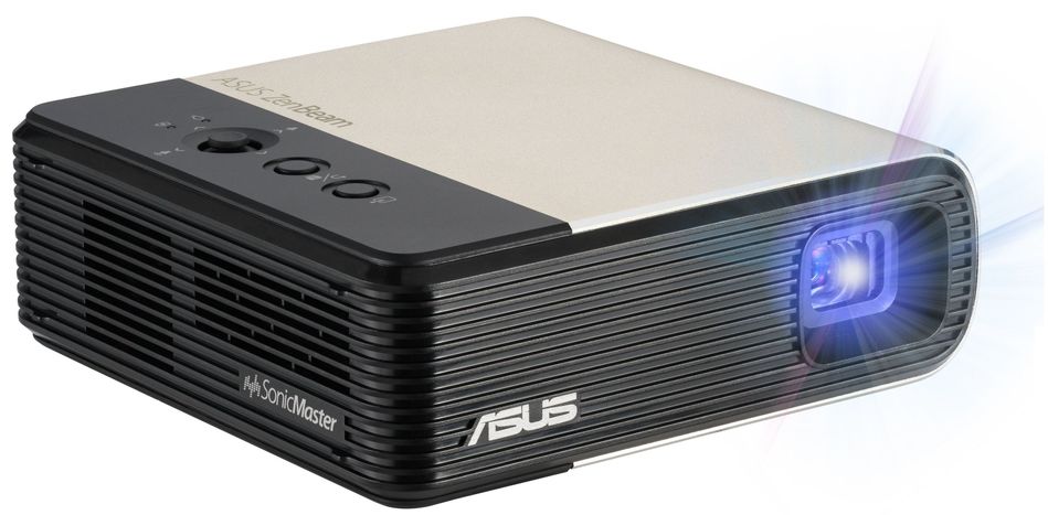 Проектор портативный Asus ZenBeam E2 WVGA, 300 lm, LED, 1.3, WiFi (90LJ00H3-B01170) 90LJ00H3-B01170 фото