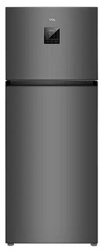 Холодильник з верх. мороз. камерою TCL RP465TSE0, 185х69х71см, 2 дв., Х- 364л, М- 101л, A+, NF, Нерж RP465TSE0 RP465TSE0 фото