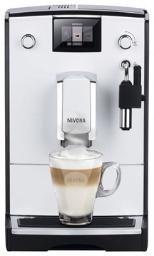 Кофемашина Nivona CafeRomatica, 2.2л, зерно+молотый, ручной капуч, авторецептов -5, серо-черный NICR560 фото