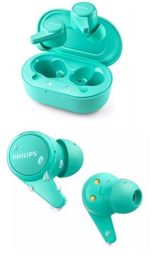 Навушники Philips TAT1207 TWS IPX4 Блакитний TAT1207BL/00 TAT1207 фото