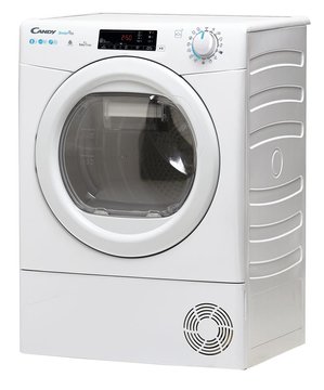 Сушильна машина Candy тепловий насос, 8кг, A++, 58,5см, дисплей, Wi-Fi + Bluetooth, білий CSOEH8A2TE-S CSOEH8A2TE-S фото