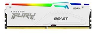 Пам'ять ПК Kingston DDR5 32GB 6000 FURY Beast White RGB EXPO (KF560C36BWEA-32) KF560C36BWEA-32 фото