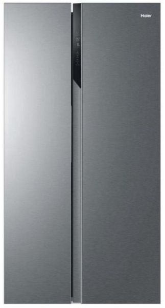 Холодильник Haier SBS, 177.5x90.8х64.7, холод.відд.-337л, мороз.відд.-177л, 2дв., А++, NF, інв., дисплей, cріблястий (HSR3918ENPG) HSR3918ENPG фото