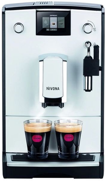 Кавомашина Nivona CafeRomatica, 2.2л, зерно+мелена, ручний капуч, авторецептів -5, сіро-чорний NICR560 фото