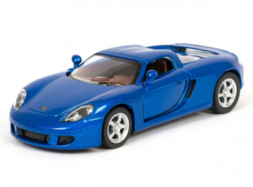 Дитяча модель машинки Porsche Carrera GT Kinsmart інерційна, 1:36 (KT5081W(Blue)) KT5081W(Blue) фото