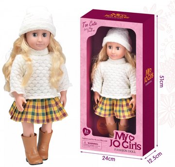 Лялька для дівчаток "A" 2069 м'яконабивна Лялька "A" 2069 2069 фото