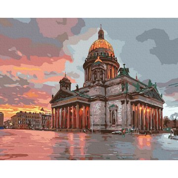 Картина за номерами "Петербурзький собор" Brushme 40х50 см (GX7966) GX7966 фото