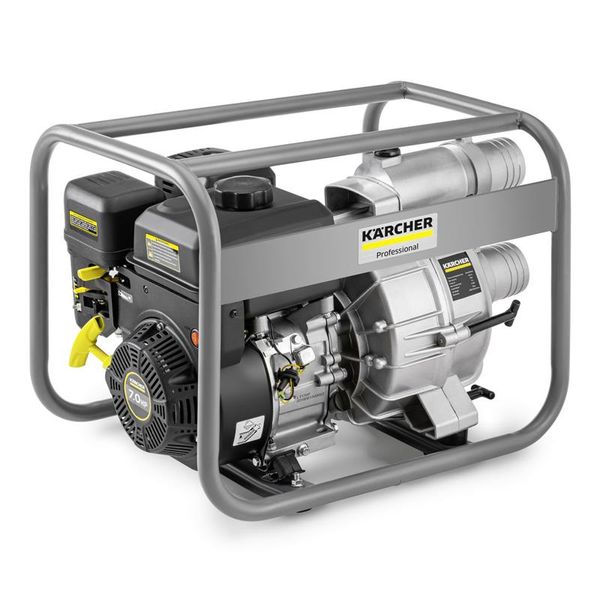 Мотопомпа бензиновая Karcher WWP 45 для грязной воды, 45м3/ч, 6.9 л.с., 166 см/куб, 36кг (1.042-210.0) 1.042-210.0 фото