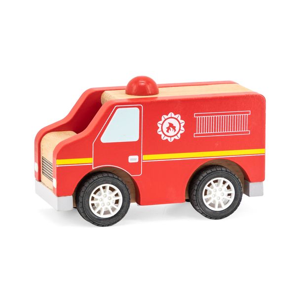 Деревянная машинка Viga Toys Пожарная (44512) 44512 фото