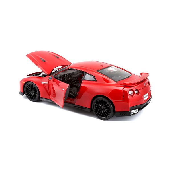 Автомодель - NISSAN GT-R (асорті червоний, білий металік, 1:24) 18-21082 фото