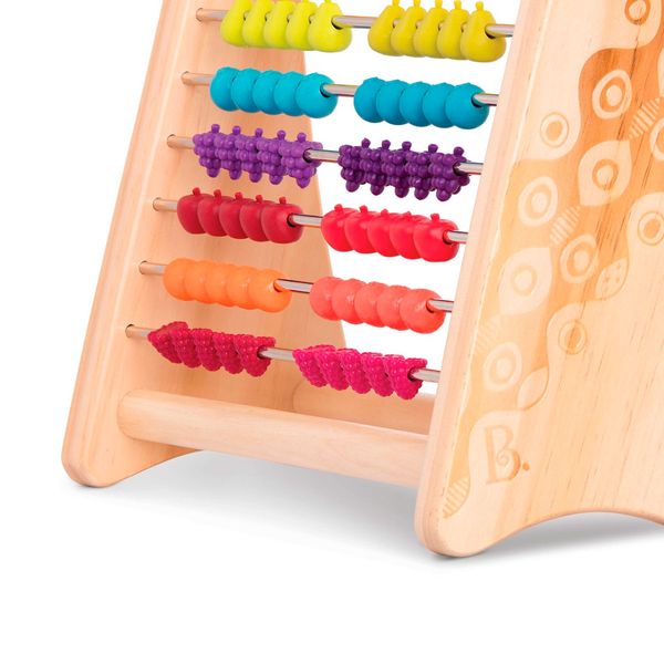 Развивающая деревянная игрушка-счеты - ТУТТИ-ФРУТТИ (BX1778Z) BX1778Z фото