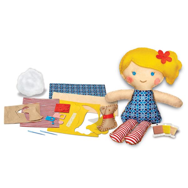 Набір для шиття іграшки 4M Лялька з цуценям (00-02767) 00-02767 фото