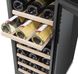 Холодильник Snaige для вина, 173x60х60, полок - 6, зон - 1, бут-105, 1дв., ST, алюмин.дверь, черный WD35SM-S3JJSG (PW32GD)
